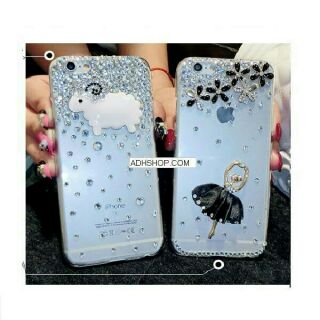 Ốp lưng đính đá handmade cho nhiều dòng điện thoại