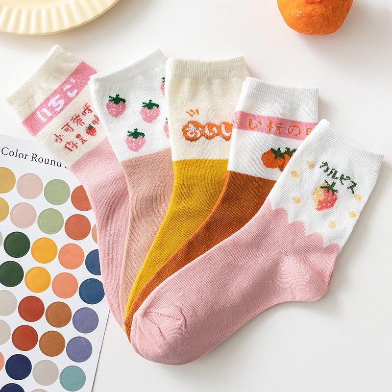 [Nhiều Kiểu] Tất Nữ Ngắn - Vớ Nữ Cotton Đa Dạng Mẫu - Cho Các Bạn Nữ