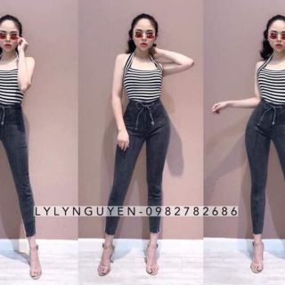 Quần jean chất cotton co giãn 4 chiều