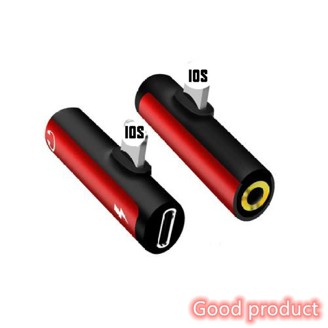 【In stock】 2-in-1 Type-C 3.5mm Jack Interface for Headphone Adapter Charger and Earphone Splitter Dongle Audio Convertor Compatible with iPhone Cellphones