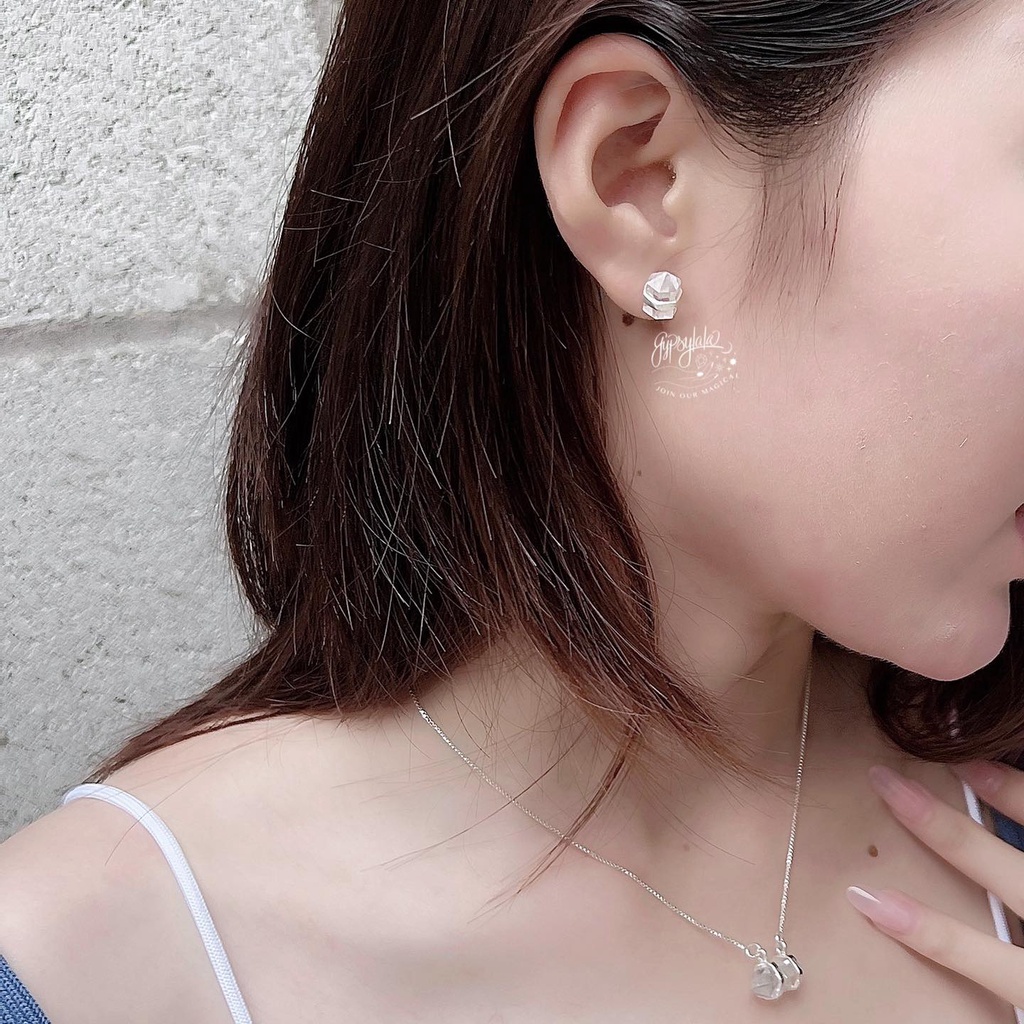 Dây Chuyền Thạch Anh Trắng Size M SP004326 Gypsy.lala