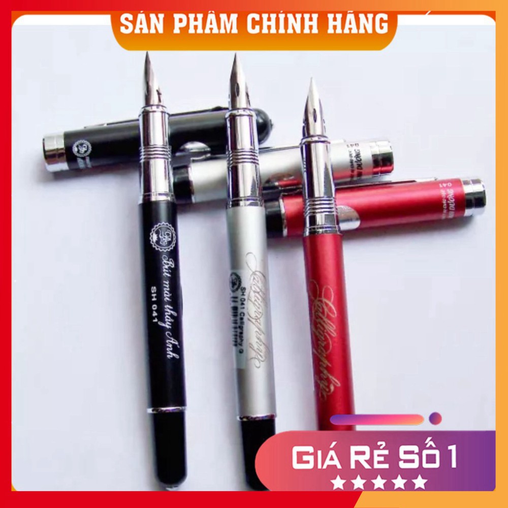 Bút Mài Thầy Ánh Nét Thanh Nét Đậm SH041 – Bút Máy Ánh Dương Ngòi Lá Tre Calligraphy Luyện Chữ Đẹp