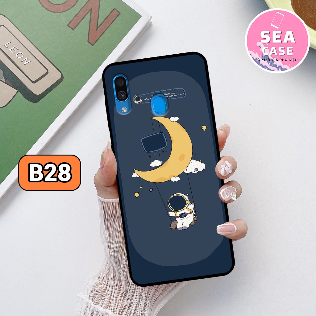 Ốp lưng Samsung A20/ A30/ M20/ A10S hình vũ trụ,hoạt hình,phi hành gia – ốp nhựa chống trầy,chống va đập