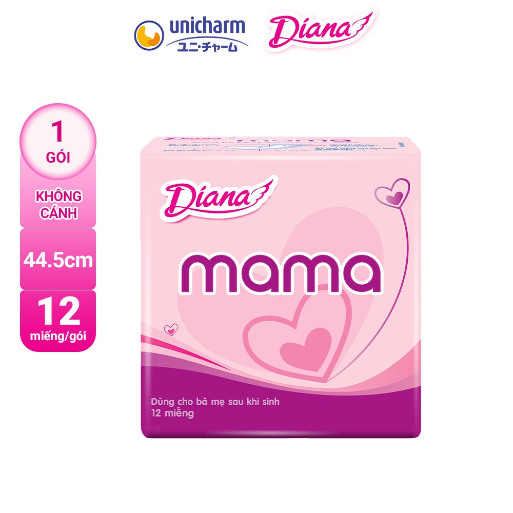Băng vệ sinh cho mẹ sau sinh Mama (gói 12miếng)