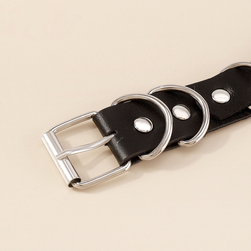 Vòng Choker Màu Đen Phong Cách Punk Gothic Thời Trang