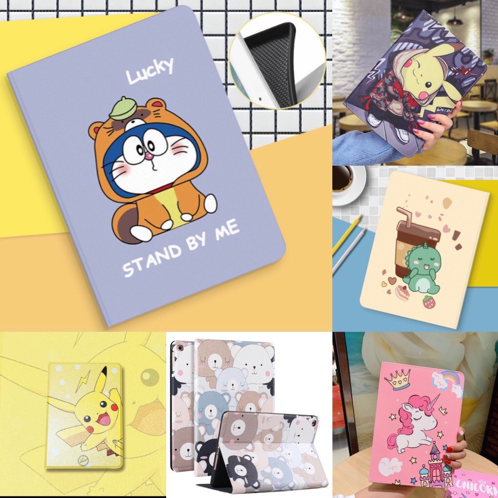 [SALE] [Viền Silicon] Ốp iPad,Bao Da iPad Hoạt Hình Dành Cho iPad Air4/ 10.9"/ Pro 11"