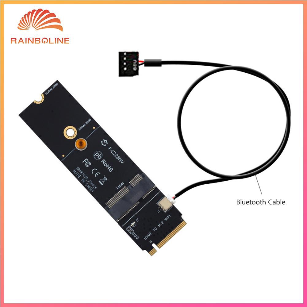 Thẻ Wifi Bluetooth M.2 M Key To M2 A + E Cho Ax200 9260ac | BigBuy360 - bigbuy360.vn