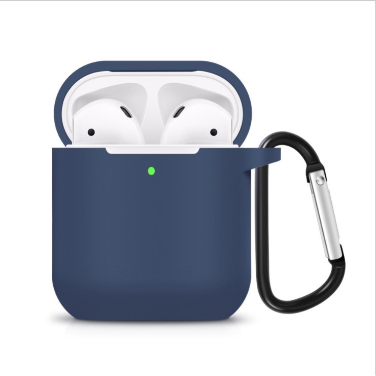 [Mã ELFLASH3 hoàn 10K xu đơn 20K] Vỏ Bảo Vệ - Case Airpods 1-2 Trơn Basic - Nhiều Màu - Silicon Chống Va Đập Siêu Bền