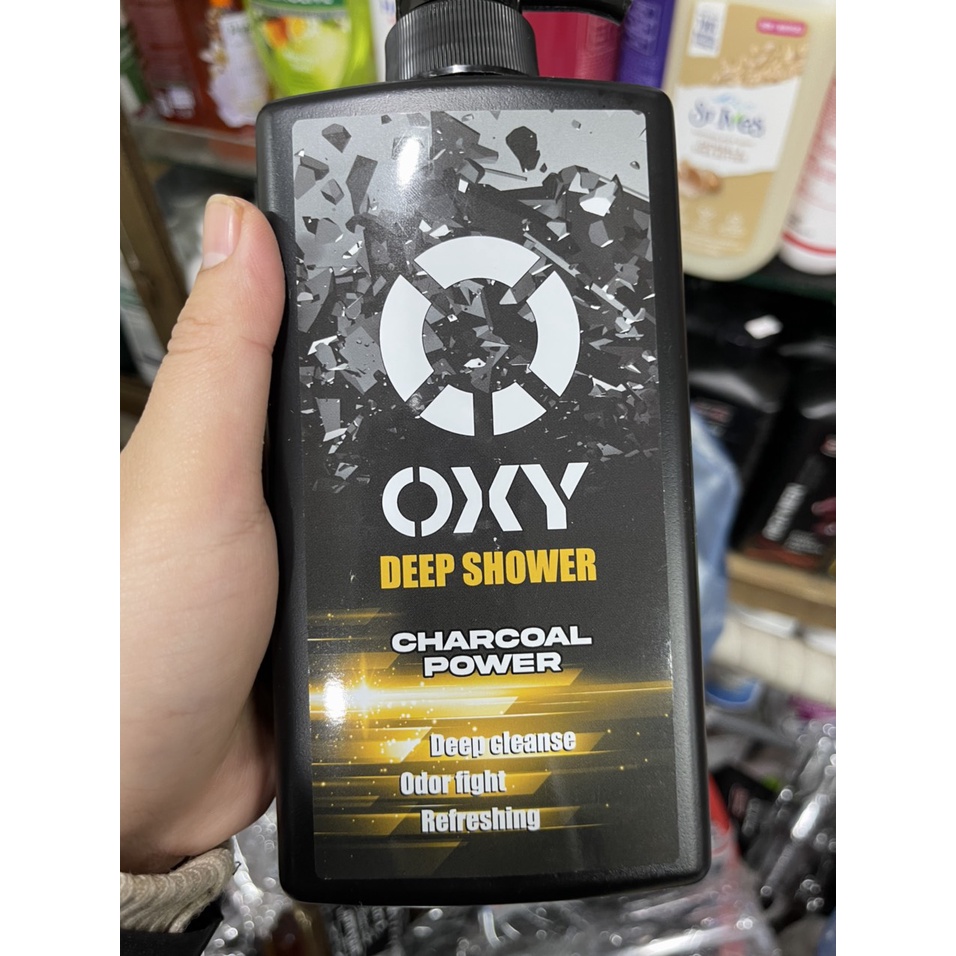 Sữa tắm tác động sâu nam Oxy Deep Shower 500ml