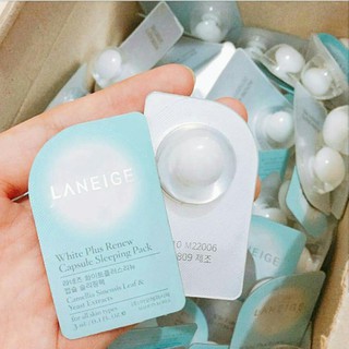 Viên dưỡng trắng da LANEIGE White Plus Renew Capsule Sleeping Pack