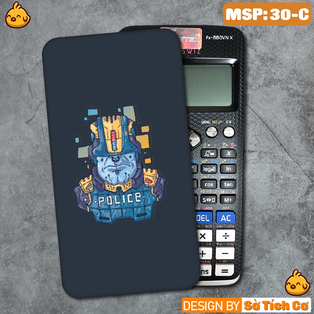 Miếng decal dán máy tính fx-570, fx-580, fx-880, Casio, Vinacal,... Monster Machine MSP: 30