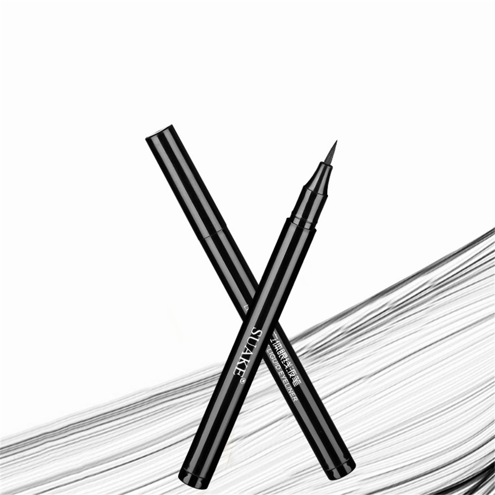 [Hàng mới về] Bút kẻ mắt nước màu đen nhanh khô kháng nước chống lem dành cho nữ