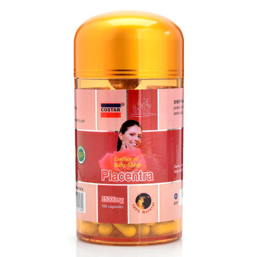 Viên Nhau Thai Cừu Úc Costar 35000mg Sheep Placenta 100 viên