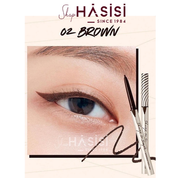 Chì Mí Vặn CLIO - Sharp So Simple Waterproof Pencil Liner 0.14g