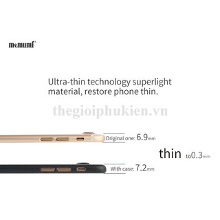 Ốp lưng lụa iPhone SE 2020 chính hãng Memumi siêu mỏng 0.3mm