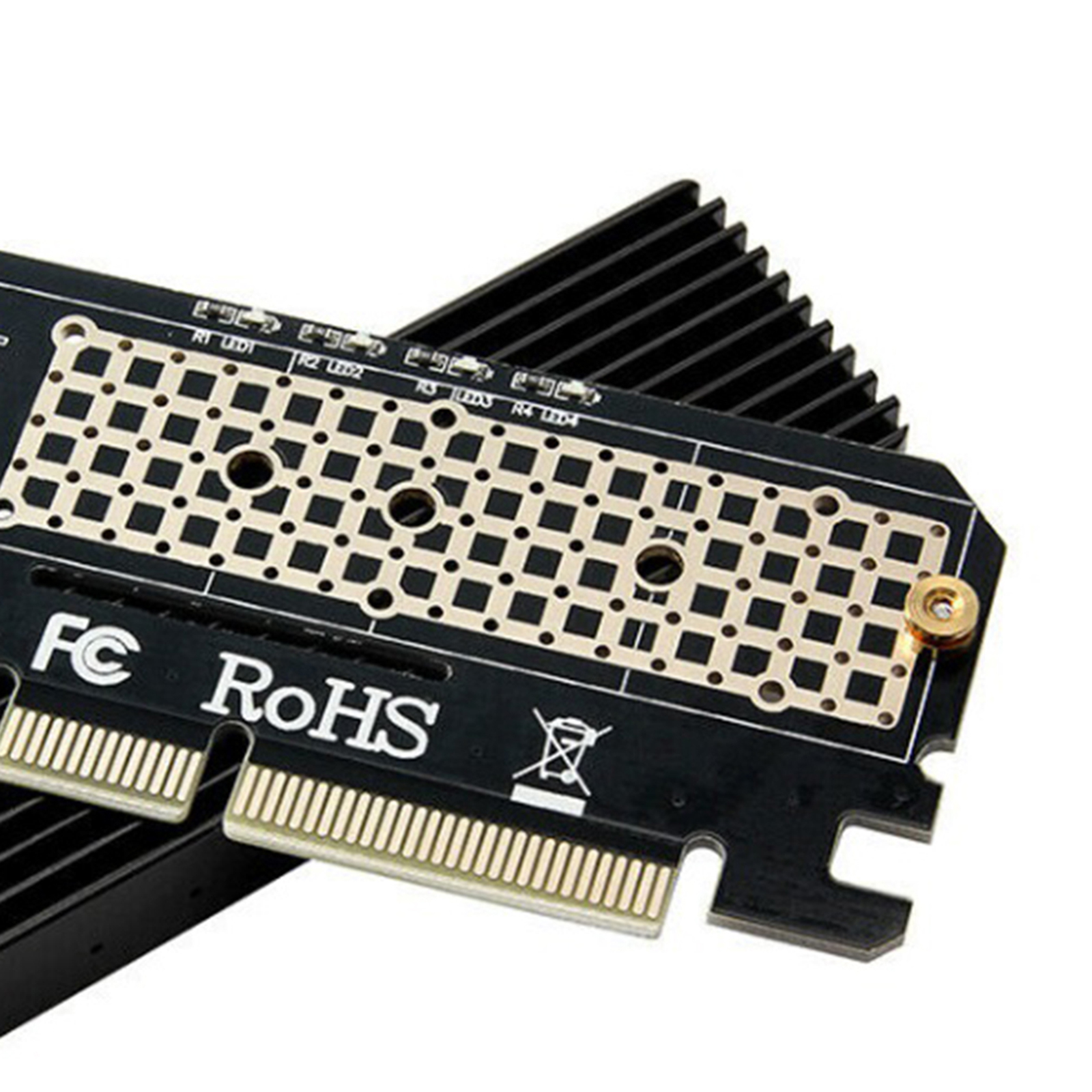 Adapter Pci Express 2280 Size M.2 Nvme Chuyển Đổi Sang Pcie Express 3.0 X4 X8 X16