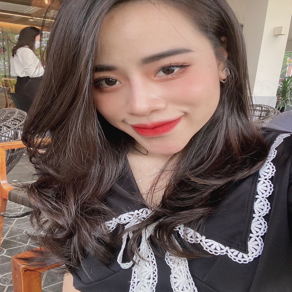 Đầm bigsize nữ công sở , váy dáng ngắn hoạ tiết cổ trắng , thun poly xịn