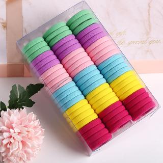 Combo 5 Dây buộc tóc màu đơn sắc chắc bền, nhập quảng châu