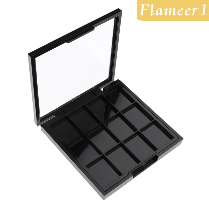 [flameer1] Hộp Rỗng Trong Suốt Đựng Phấn Mắt Son Môi Má Hồng DIY