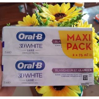 Kem đánh răng oral-b 3d white luxe