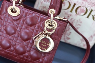 Túi Dior Lady Da Lì 3 Ô