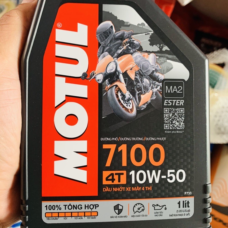 Sỉ Thùng - Motul 7100 4T 10W-50 Nhớt Cao Cấp Tổng Hợp Toàn Phần API SN Jaso MA2