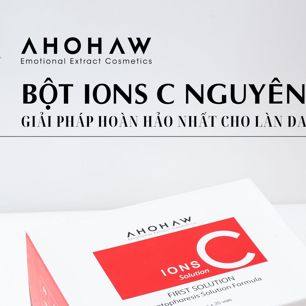 Vitamin C Dạng Bột Ahohaw - Ions C - Chính Hãng Hàn Quốc