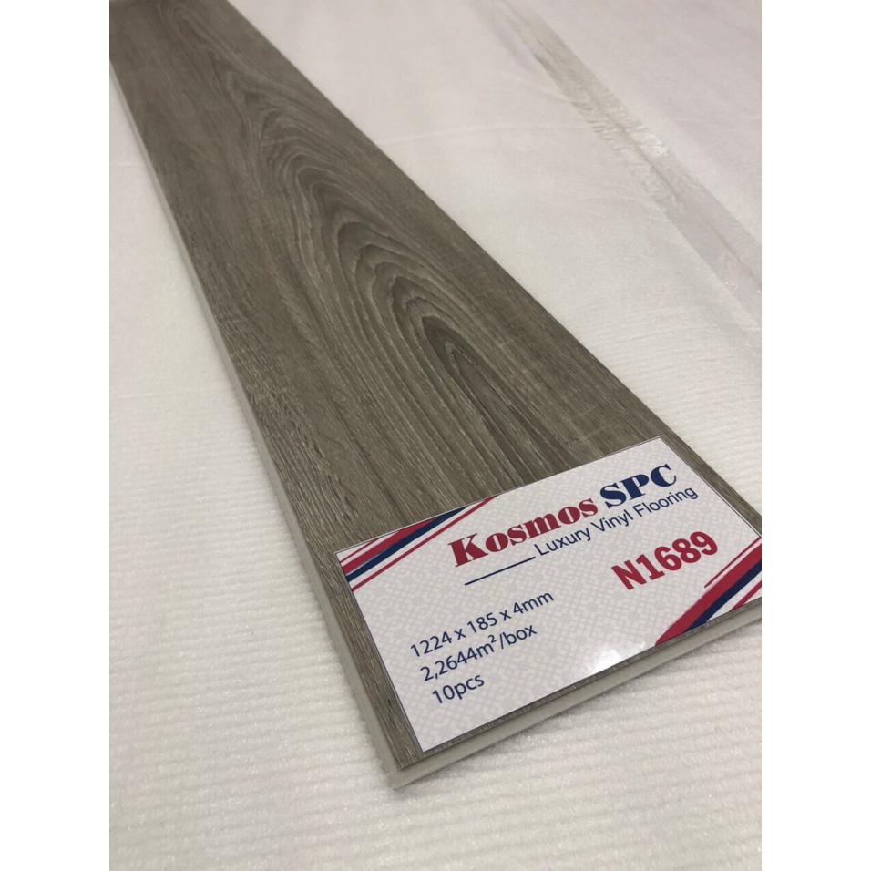 Sàn nhựa hèm khoá Kosmos N1683, dày 4mm, nhận thi công lắp đặt
