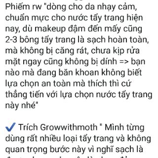 Nước tẩy trang CHACOTT - 500ML