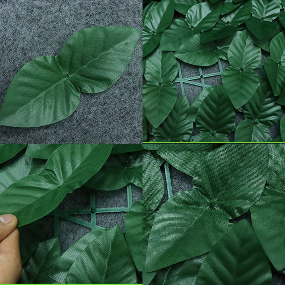Vỏ Bọc Hàng Rào Cây Lá Xanh 1M Trang Trí Nội Thất/Ban Công Bảo Vệ Riêng Tư