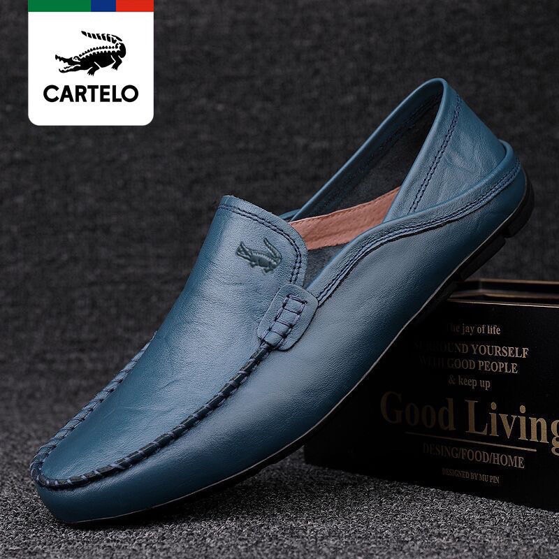 ✔️ Giày Lười Cá Sấu DA BÒ Hãng CARTELO