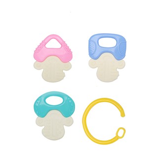Bộ 4 đồ chơi silicone mềm HDY cho quá trình mọc răng của trẻ sơ sinh