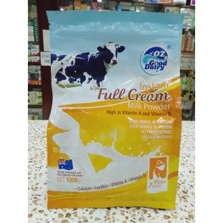 Sữa tươi dạng bột nguyên kem hòa tan OZ GOOD DAIRY Instant Milk Powder Full Cream with High Vitamin A & D (1000g)