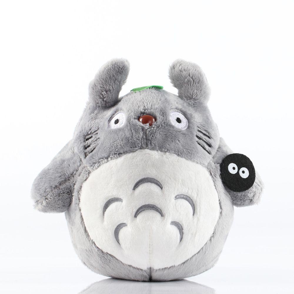 LANFY Totoro Nhồi Bông Mềm Mại Màu Xám Và Xanh Dương Dùng Làm Quà Tặng