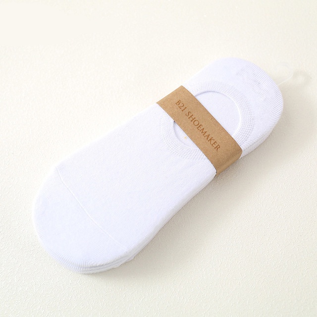 Tất Vớ Lười Nam Giấu Gót B21 Shoemaker Có Gót Silicon Chống Trượt Cao Cấp Chất Cotton Thấm Hút Tốt Chống Hôi Chân