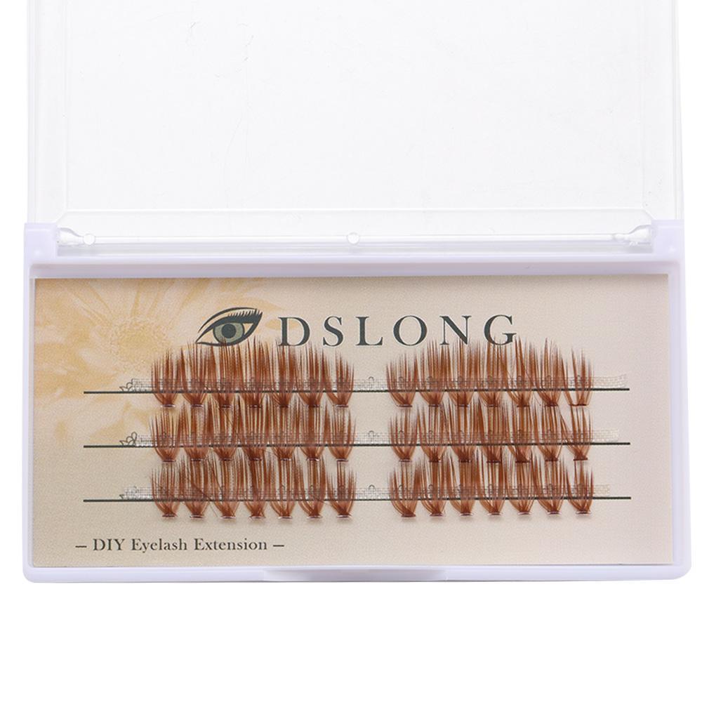 Cụm Lông Mi Giả Màu Nâu Tự Nhiên