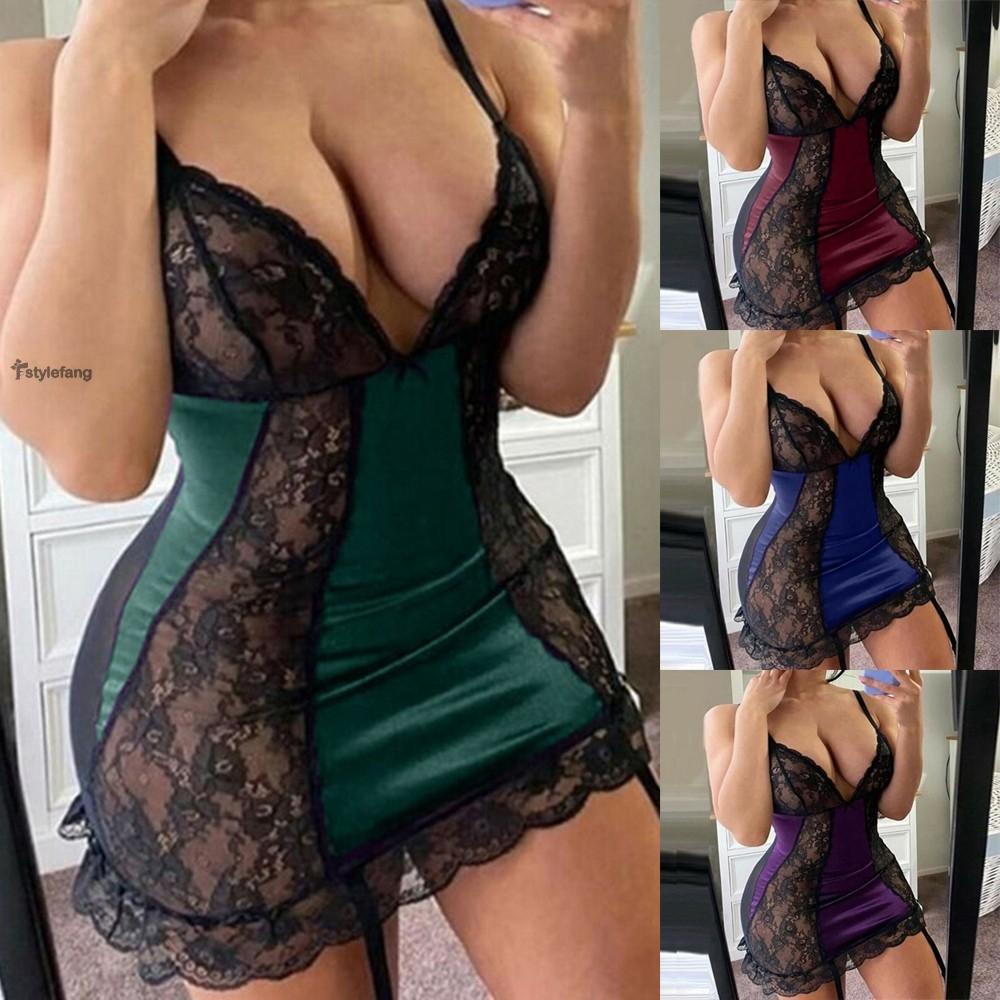 Đầm ngủ vải lụa satin siêu bền size M-2XL thời trang cho nữ
 | BigBuy360 - bigbuy360.vn