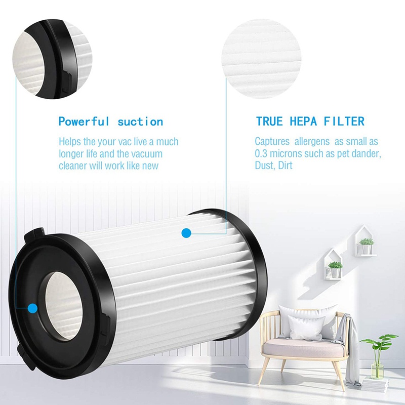 Bộ Lọc Hepa Và Mút Thay Thế Cho Máy Hút Bụi MooSoo D600 D601