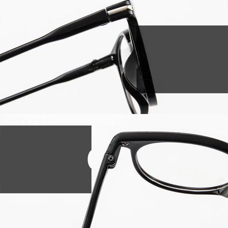 Mắt Kính Gọng Tròn Trong Suốt Chống Ánh Sáng Xanh Thời Trang Phong Cách Hàn Quốc Cho Nam Và Nữ