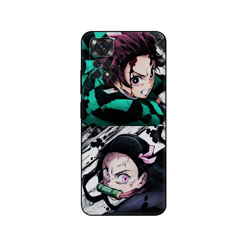 Ốp Điện Thoại Tpu Silicon Mềm Hình Demon Slayer Cho Xiaomi Redmi Note 11 Pro 5G 4G 11S POCO M4 X4 Pro 4G 5G