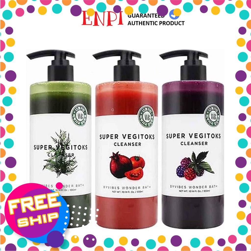Sữa rửa mặt rau củ Super Vegitoks Cleanser
