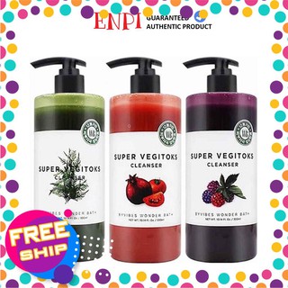 Sữa rửa mặt rau củ Super Vegitoks Cleanser