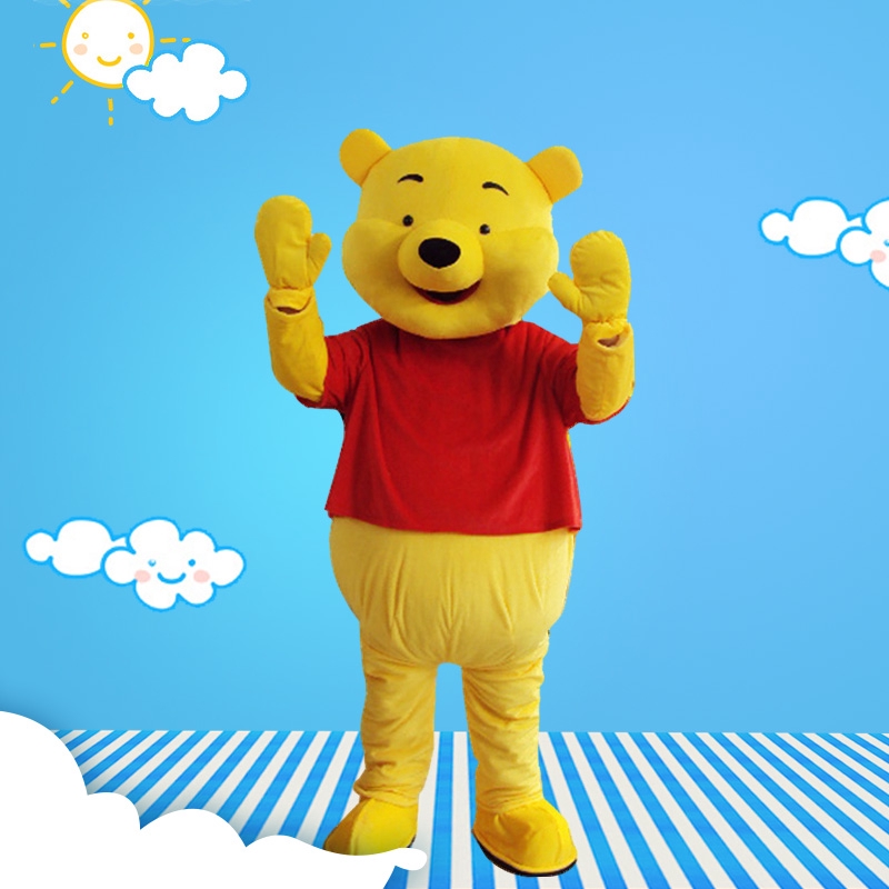 Bộ đồ hóa trang búp bê hình gấu Pooh đáng yêu độc đáo