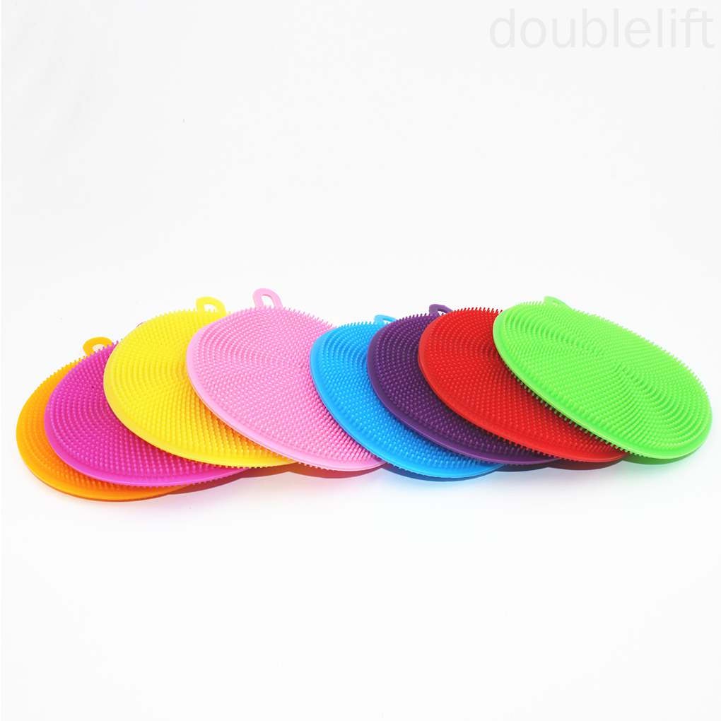 Miếng rửa chén bằng silicon kháng khuẩn tiện dụng cho nhà bếp