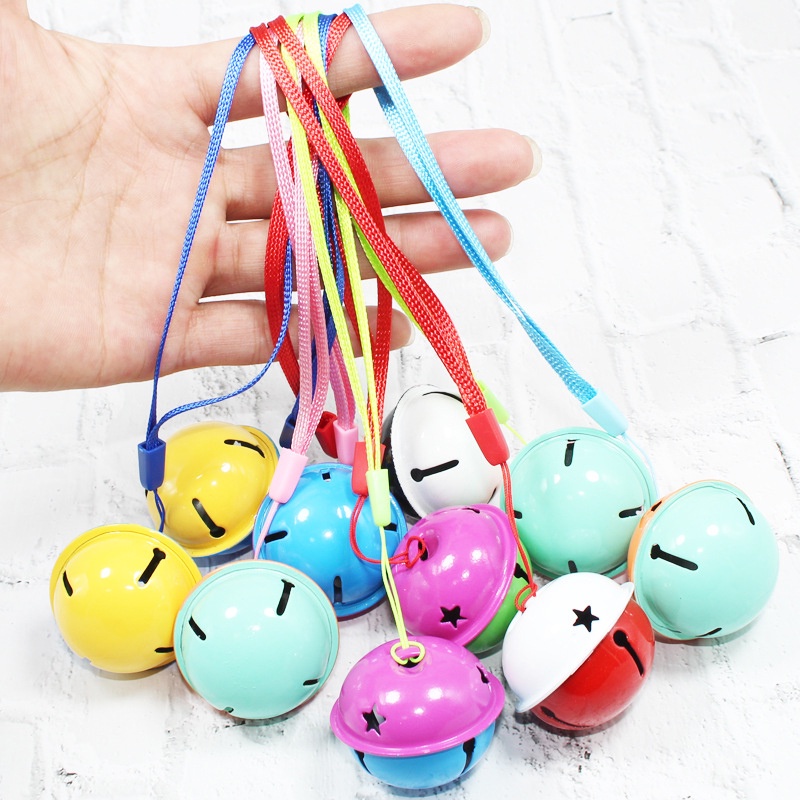 Móc Khóa Hình Chuông Và Ngôi Sao Nhiều Màu Sắc