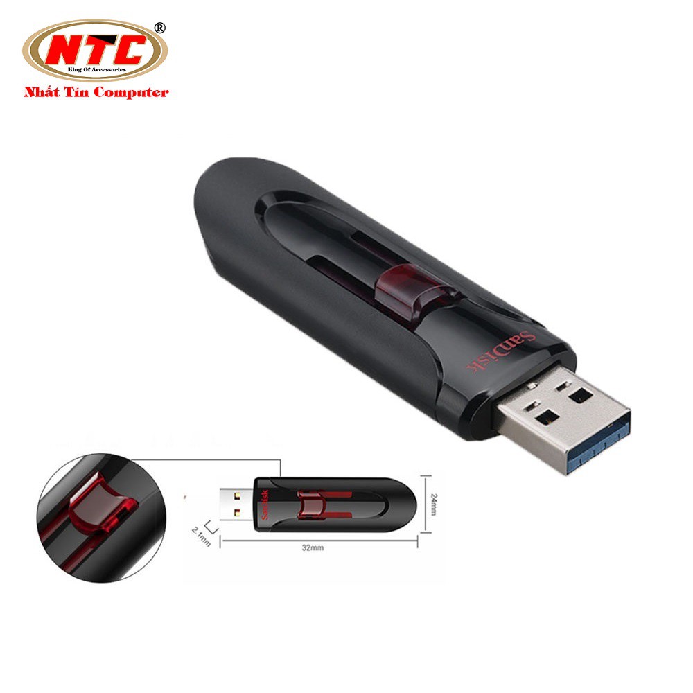 USB 3.0 SanDisk Cruzer CZ600 64GB 100MB/s