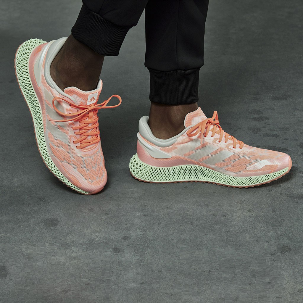 Giày chính hãng  4D Run 1.0 &quot;Signal Coral&quot; FW6838 - Bounty Sneakers