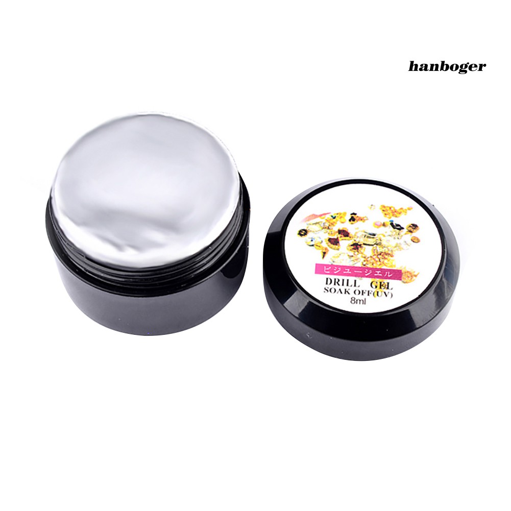 Keo dán đá trang trí móng tay nghệ thuật tiện dụng 8ml