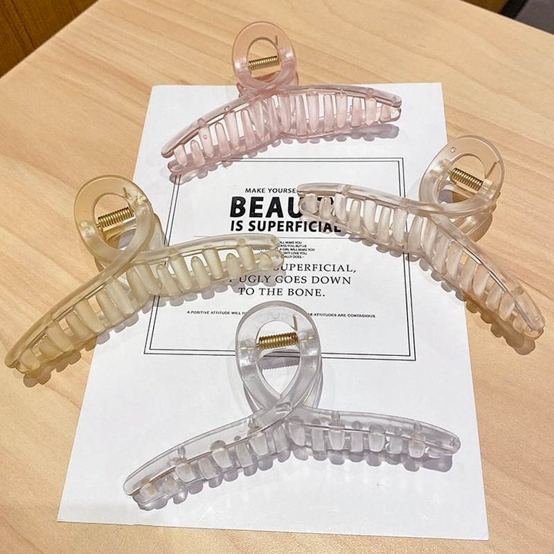 Kẹp tóc acrylic nhiều màu thời trang thích hợp cho nữ