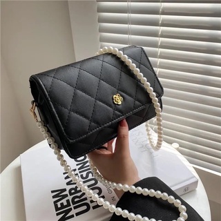 Túi đeo chéo nữ  dây đeo ngọc